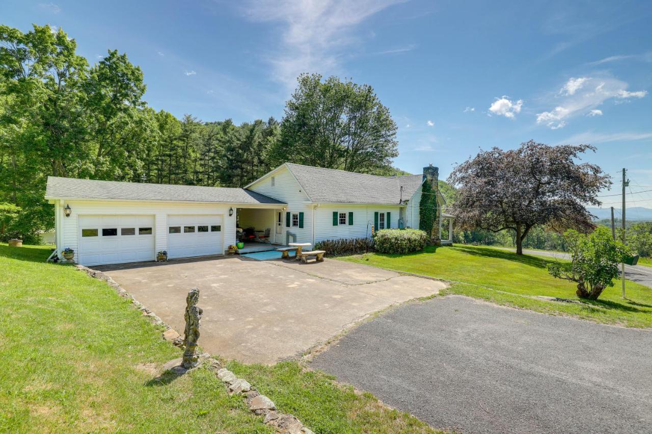 Weaverville Cottage Fishing Pond And Mountain Views Exterior photo