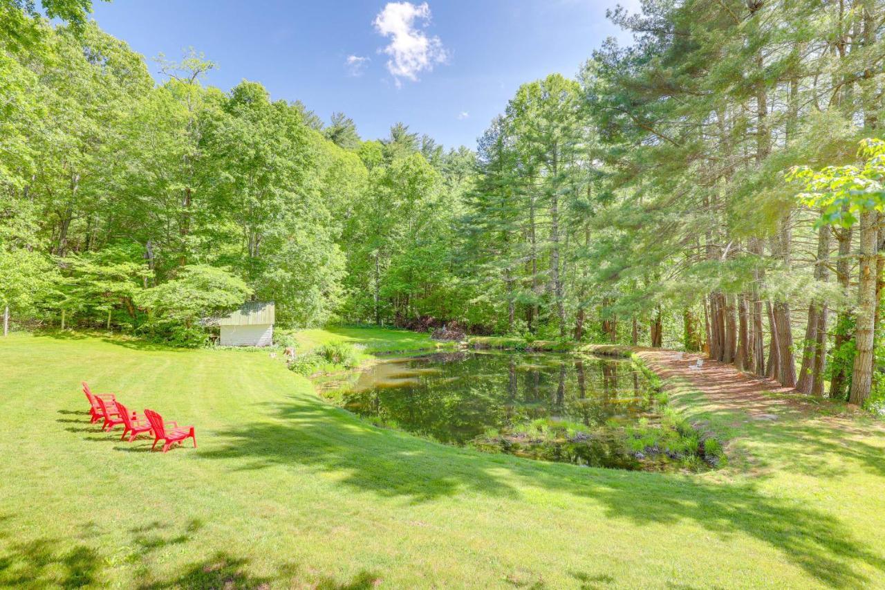 Weaverville Cottage Fishing Pond And Mountain Views Exterior photo