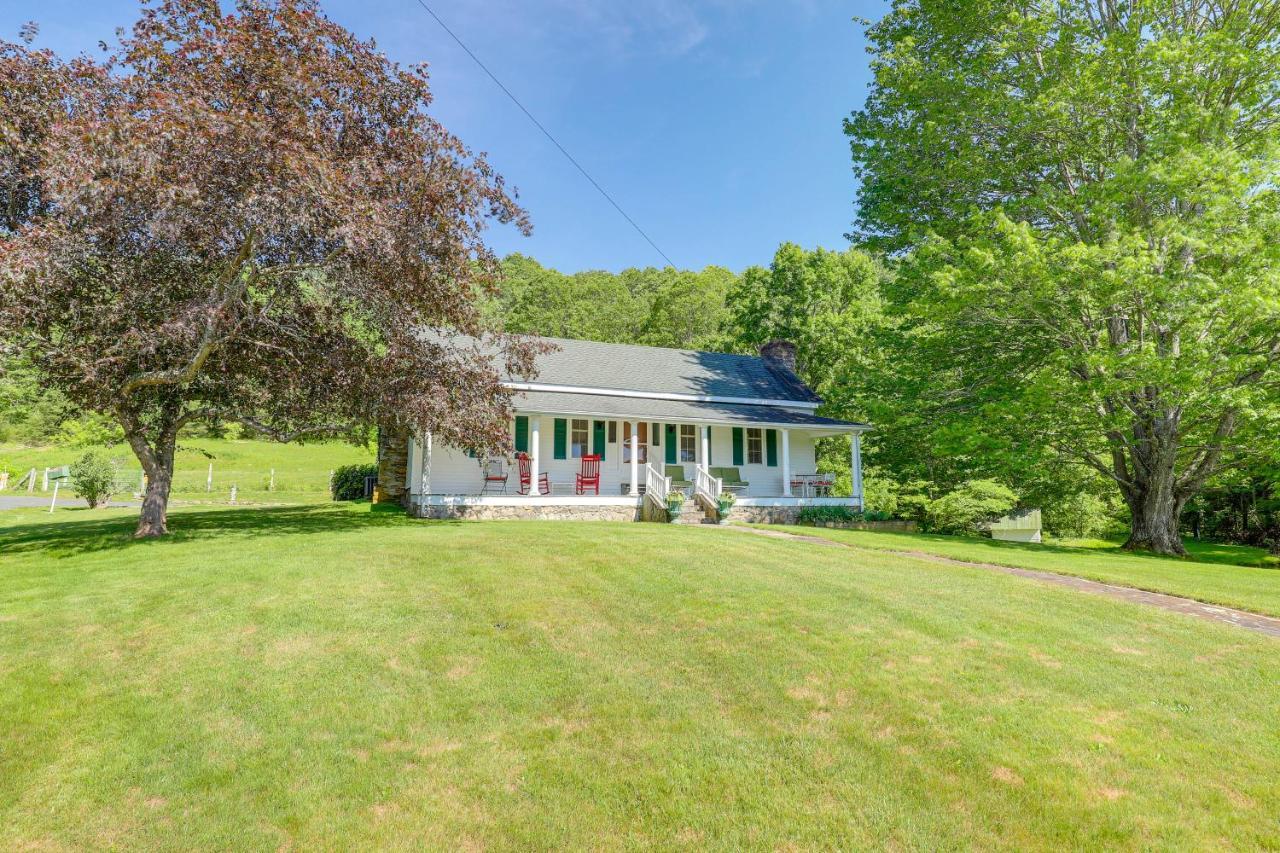 Weaverville Cottage Fishing Pond And Mountain Views Exterior photo