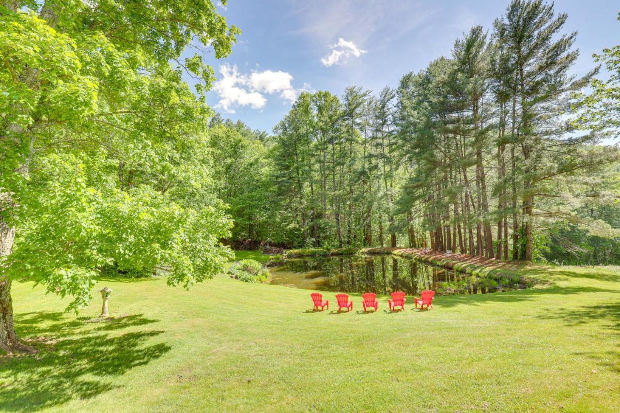 Weaverville Cottage Fishing Pond And Mountain Views Exterior photo